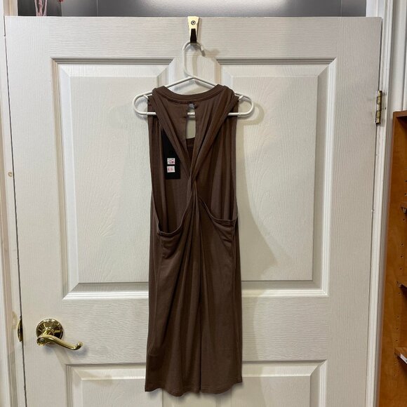 Mono B Twist Back Racerback Tank Top KT11450 - Picture 4 of 4